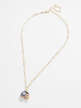 BaubleBar NFL Helmet Charm Necklace - Pittsburgh Steelers - NFL pendant necklace