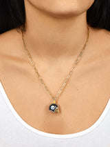 BaubleBar NFL Helmet Charm Necklace - Pittsburgh Steelers - NFL pendant necklace