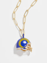 BaubleBar NFL Helmet Charm Necklace - Los Angeles Rams - Get an extra 30% off sale styles. Discount applied in cart​