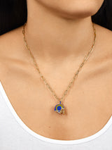 BaubleBar NFL Helmet Charm Necklace - Los Angeles Rams - Get an extra 30% off sale styles. Discount applied in cart​