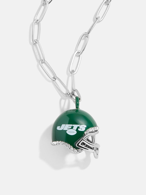 NFL Helmet Charm Necklace - New York Jets