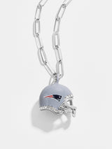 BaubleBar NFL Helmet Charm Necklace - New England Patriots - NFL pendant necklace