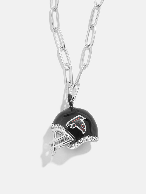 NFL Helmet Charm Necklace - Atlanta Falcons