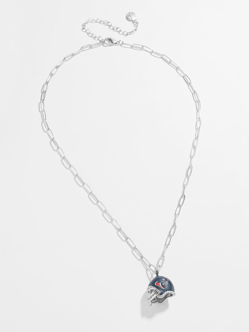BaubleBar NFL Helmet Charm Necklace - Houston Texans - NFL pendant necklace