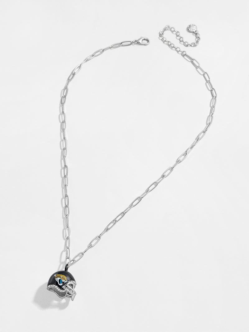 BaubleBar NFL Helmet Charm Necklace - Jacksonville Jaguars - NFL pendant necklace