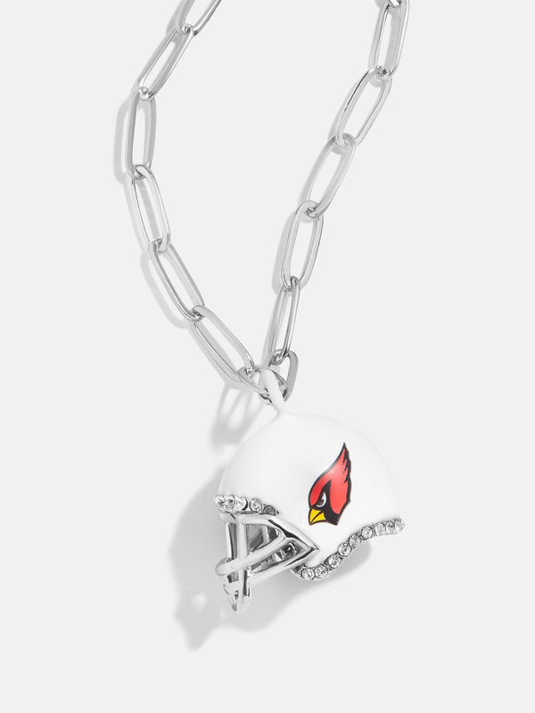 NFL Helmet Charm Necklace - Arizona Cardinals