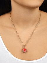 BaubleBar NFL Helmet Charm Necklace - Cleveland Browns - Get an extra 20% off sale styles. Discount applied in cart 