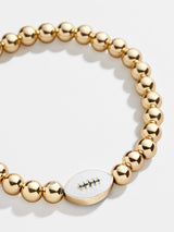 BaubleBar New York Giants NFL Gold Pisa Bracelet - New York Giants - NFL beaded stretch bracelet