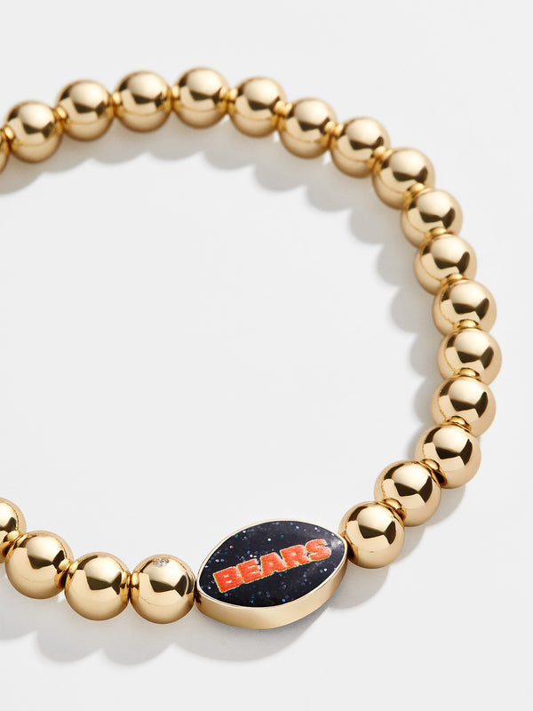 Chicago Bears NFL Gold Pisa Bracelet - Chicago Bears