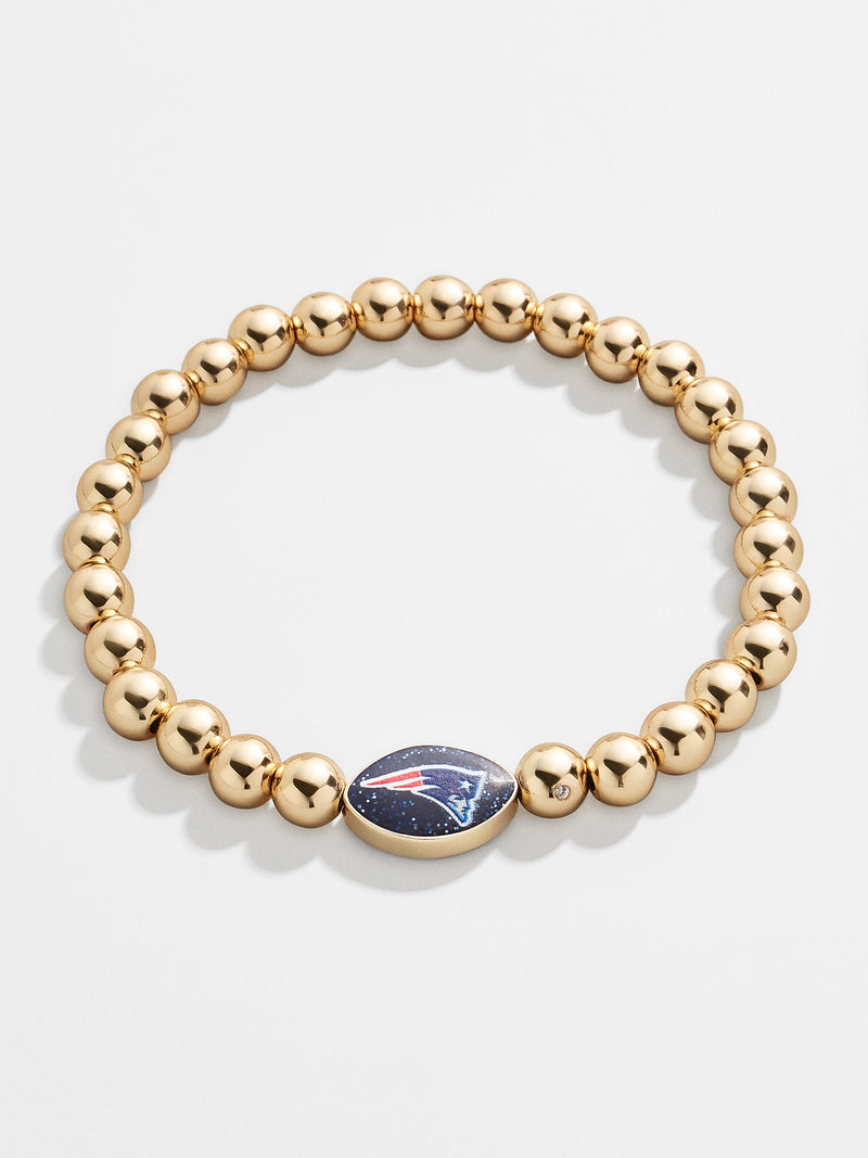 BaubleBar New England Patriots NFL Gold Pisa Bracelet - New England Patriots - 
    NFL bracelet
  
