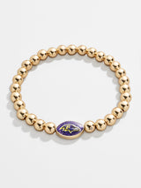 BaubleBar Baltimore Ravens NFL Gold Pisa Bracelet - Baltimore Ravens - Get Gifting: Enjoy 20% Off​