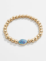 BaubleBar Tennessee Titans NFL Gold Pisa Bracelet - Tennessee Titans - NFL beaded stretch bracelet