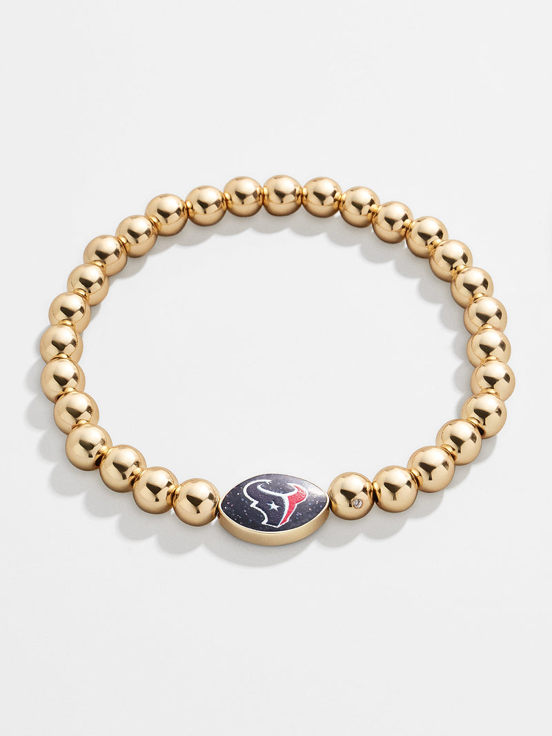 BaubleBar Houston Texans NFL Gold Pisa Bracelet - Houston Texans - 
    NFL bracelet
  
