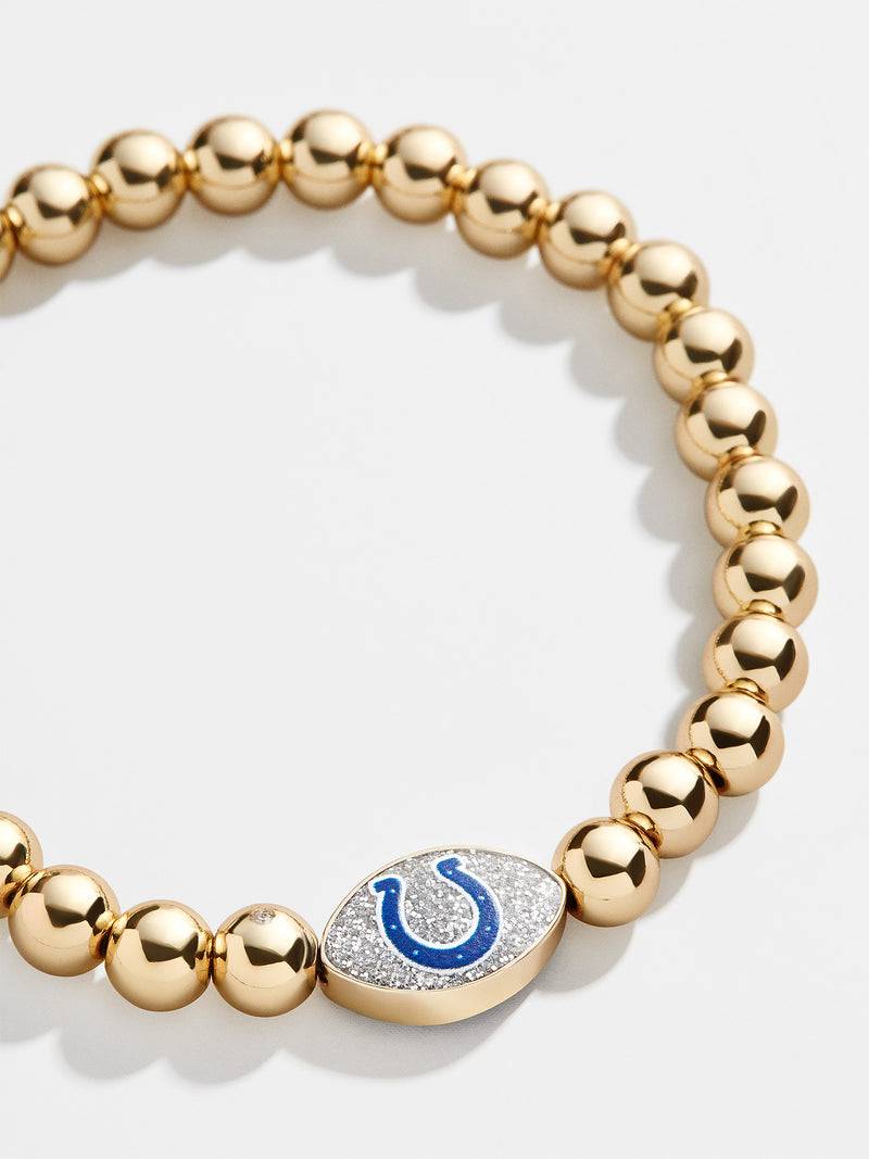 BaubleBar Indianapolis Colts NFL Gold Pisa Bracelet - Indianapolis Colts - 
    NFL bracelet
  
