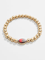 BaubleBar Cleveland Browns Gold NFL Pisa Bracelet - Cleveland Browns - NFL beaded stretch bracelet
