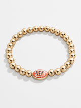 BaubleBar Cincinnati Bengals Gold NFL Pisa Bracelet - Cincinnati Bengals - NFL beaded stretch bracelet