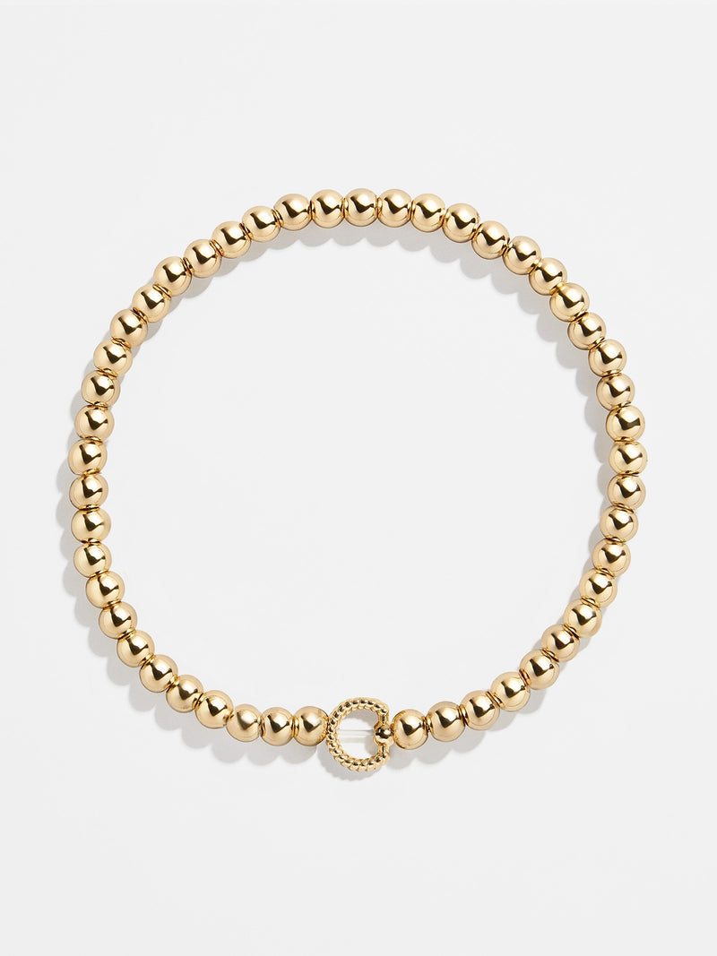 BaubleBar C - 
    Gold beaded stretch bracelet
  
