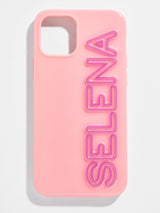 BaubleBar Fine Line Custom iPhone Case - Peach / Fuchsia - 
    Customizable phone case
  
