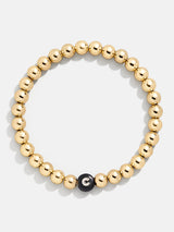 BaubleBar C - Gold beaded bracelet