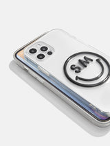 BaubleBar All Smiles Custom iPhone Case - Clear / Black - 
    Enjoy 20% off - This Week Only
  
