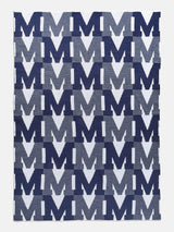 BaubleBar On Repeat Custom Blanket - Blue/White - 
    Enjoy 20% off - This Week Only
  
