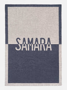 Spell It Out Custom Blanket - Denim Blue/Stone