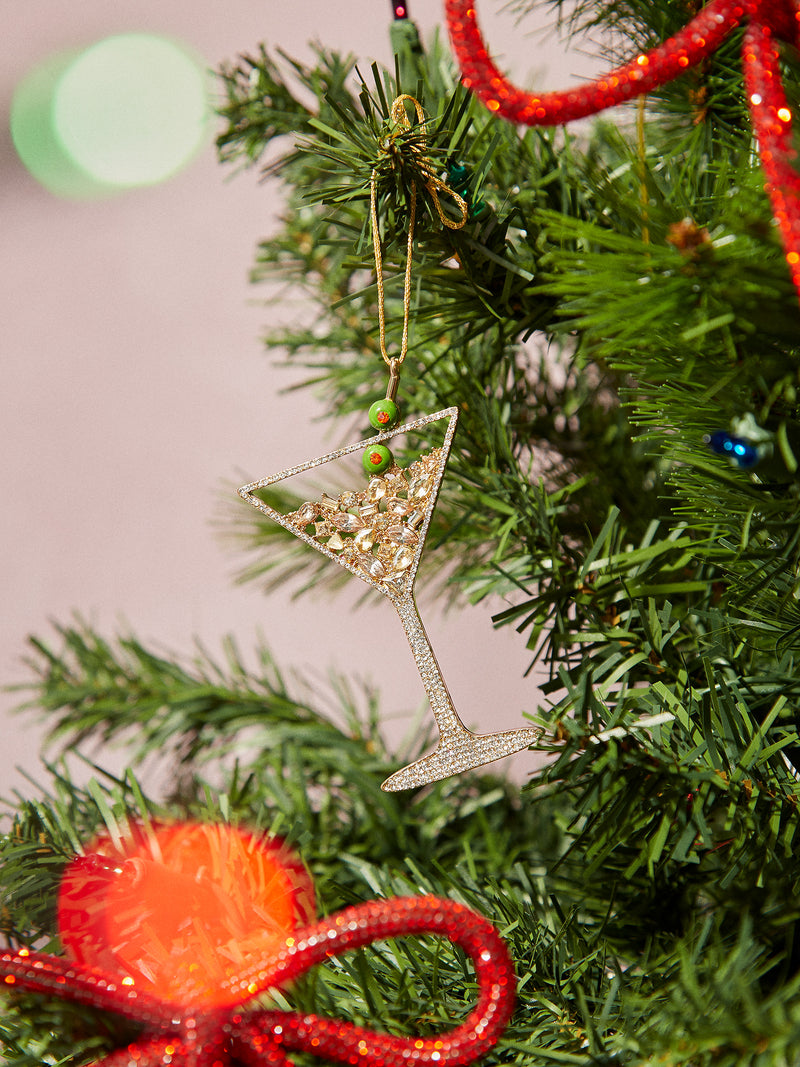 BaubleBar Shaken, Not Stirred, Ornament - Dirty Martini Ornament - 
    Martini holiday tree ornament
  
