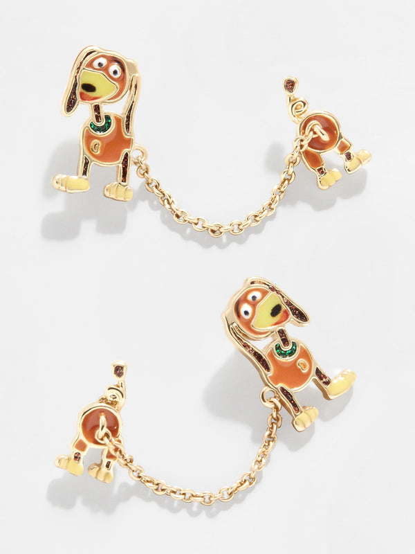 Toy Story Disney Pixar Slinky Dog Earrings - Brown
