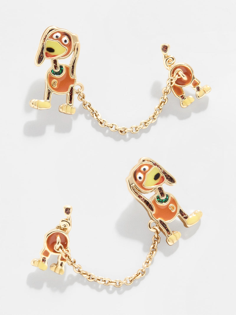 BaubleBar Toy Story Disney Pixar Slinky Dog Earrings - Toy Story chained stud earrings