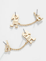 BaubleBar Toy Story Disney Pixar Slinky Dog Earrings - Toy Story chained stud earrings