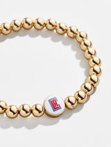 BaubleBar LA Clippers Gold Pisa Bracelet - LA Clippers - 
    NBA beaded stretch bracelet
  
