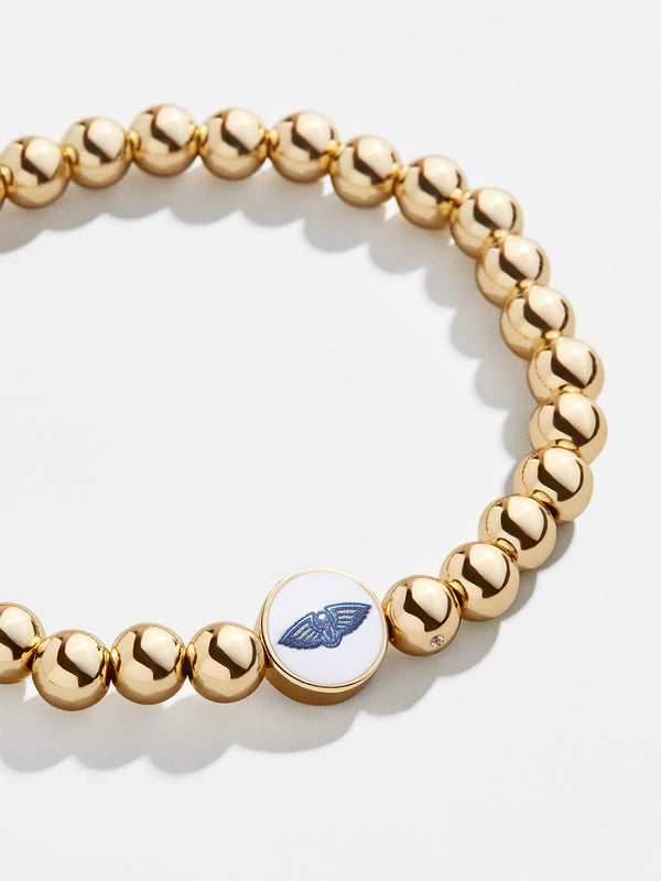 New Orleans Pelicans Gold Pisa Bracelet