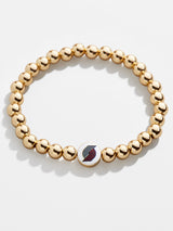 BaubleBar Portland Trail Blazers Gold Pisa Bracelet - NBA beaded stretch bracelet
