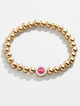 BaubleBar Detroit Pistons Gold Pisa Bracelet - NBA beaded stretch bracelet
