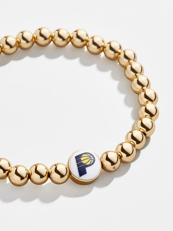 Indiana Pacers Gold Pisa Bracelet - Indiana Pacers