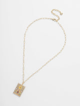 BaubleBar Tarot Card Necklace - The Moon - Tarot card pendant necklace