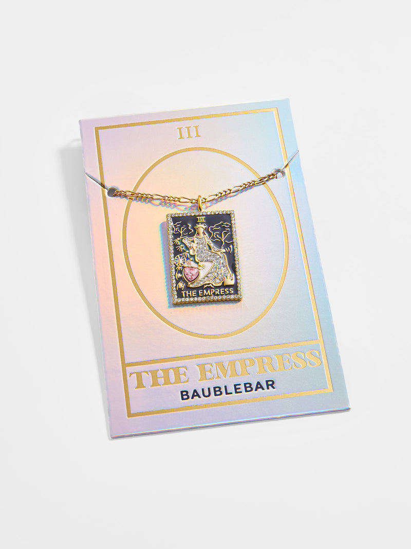 BaubleBar Tarot Card Necklace - The Empress - Tarot card pendant necklace