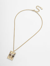 BaubleBar Tarot Card Necklace - The Lovers - Tarot card pendant necklace