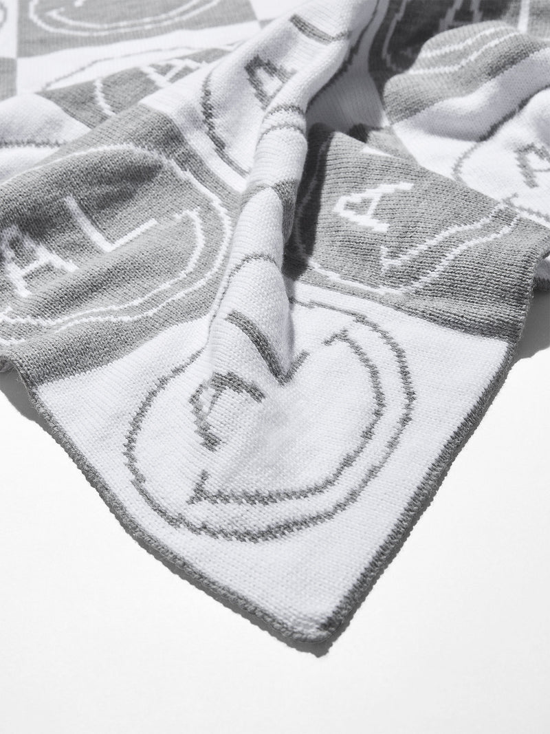 BaubleBar All Smiles Custom Blanket - Gray/White - 
    Enjoy 20% off - This Week Only
  
