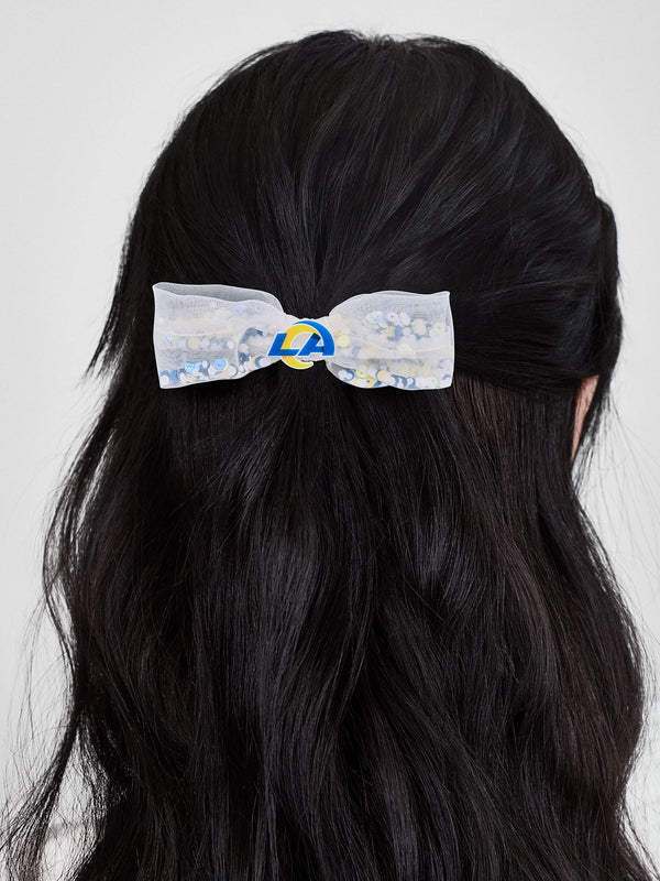 Chargers Hair Bow