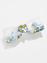 BaubleBar NFL Hair Bow - LA Rams - NFL hair accessory