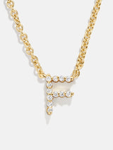 BaubleBar F - 
    Initial pendant necklace
  
