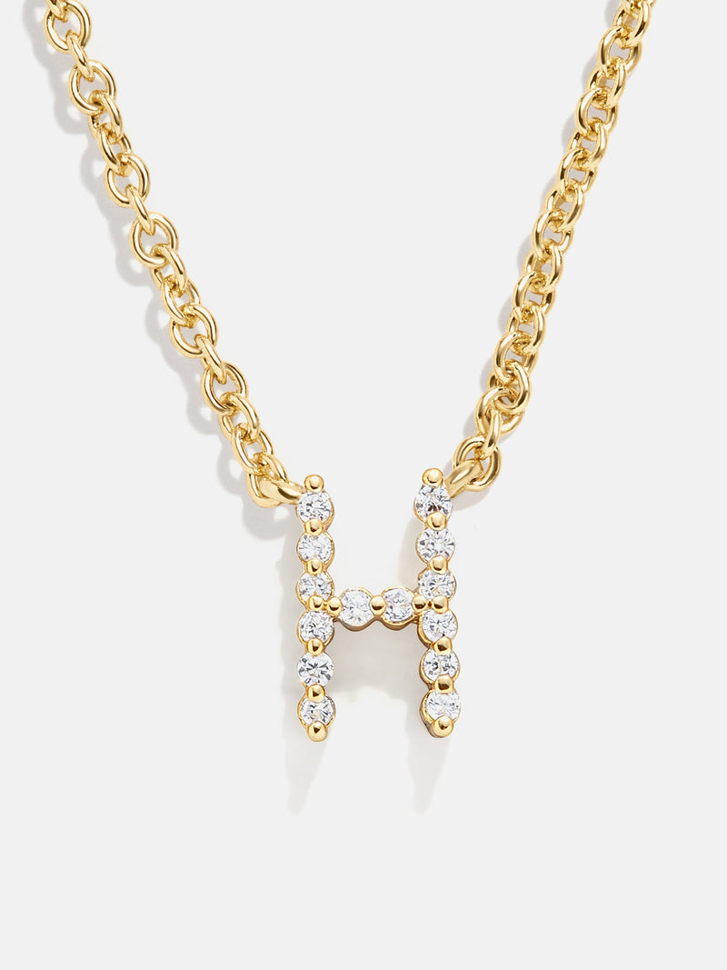 BaubleBar H - 
    Initial pendant necklace
  
