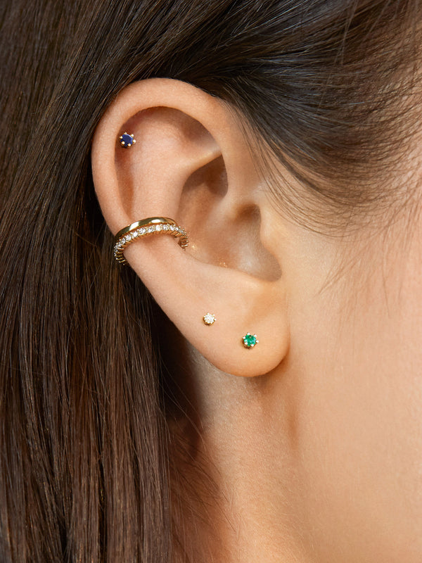Sarah 14K Solid Gold Earring