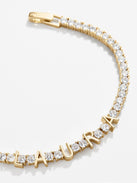 Kali Tennis Bracelet - Gold/Pavé
