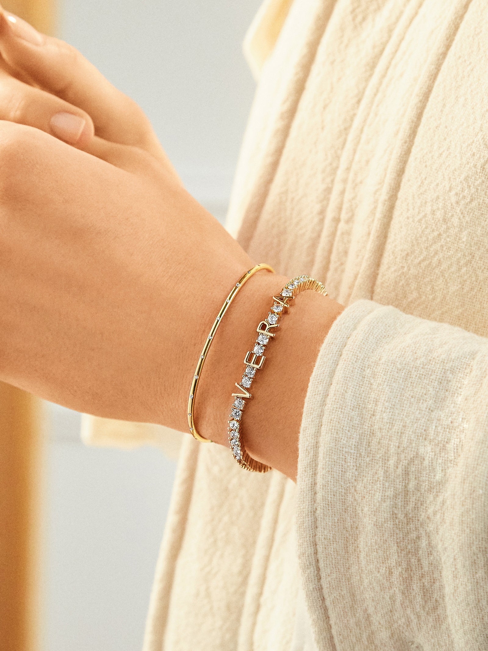 Custom diamond bracelet deals