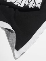 BaubleBar Mickey Mouse Disney Custom Blanket - Black/White - Custom, machine washable blanket
