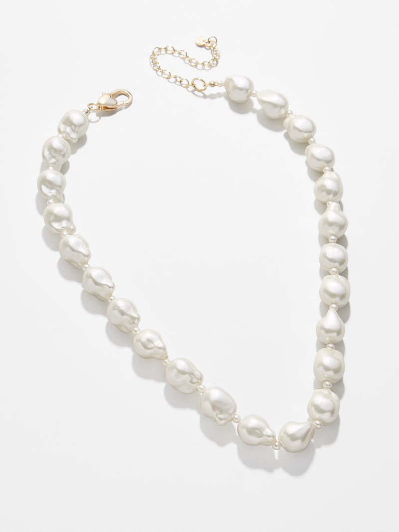 BaubleBar Teagan Pearl Necklace - White - 
    Enjoy 20% off - This Week Only
  
