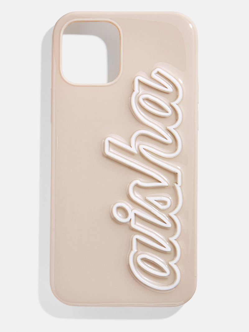 BaubleBar Talk To The Sand iPhone Case - Customizable phone case