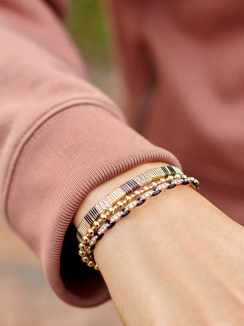 Enamel tile bracelet sale